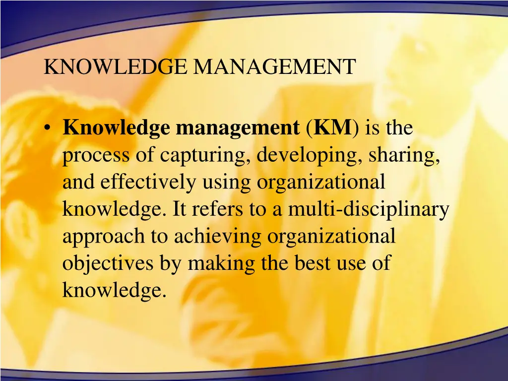 knowledge management