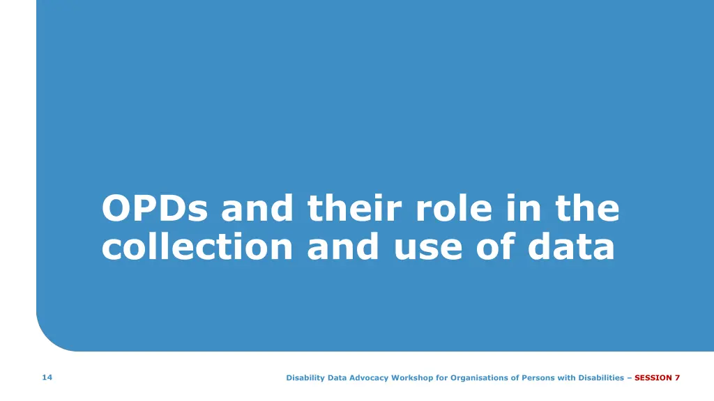 opds and their role in the collection