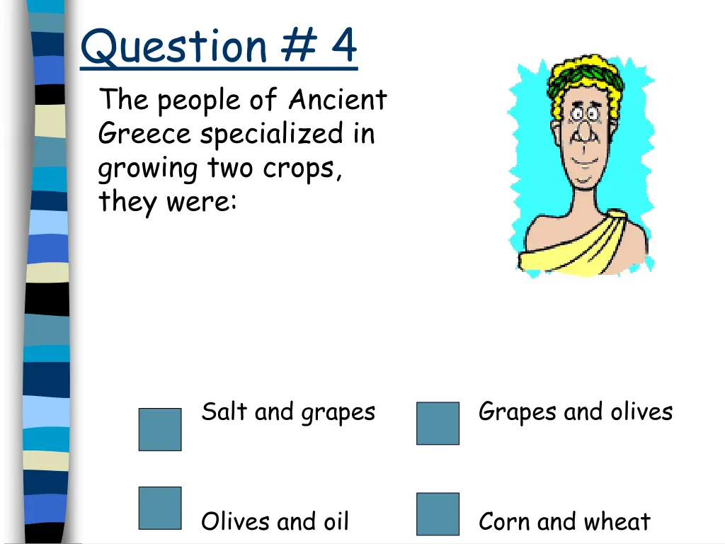 question 4 the people of ancient greece