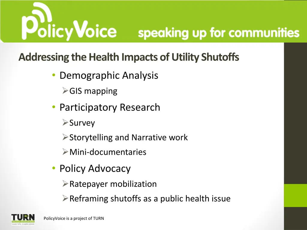 addressing the health impacts of utility shutoffs 1