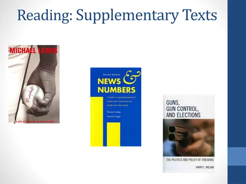 reading supplementary texts