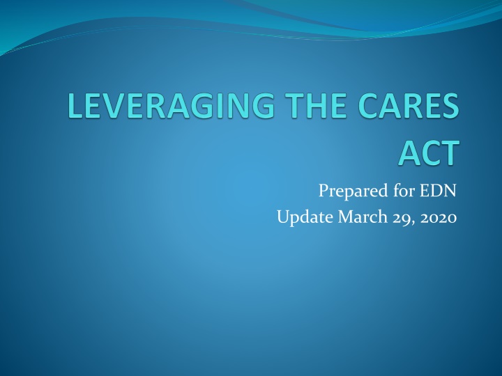 prepared for edn update march 29 2020