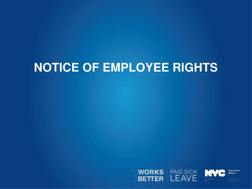 notice of employee rights