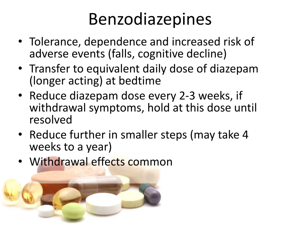 benzodiazepines