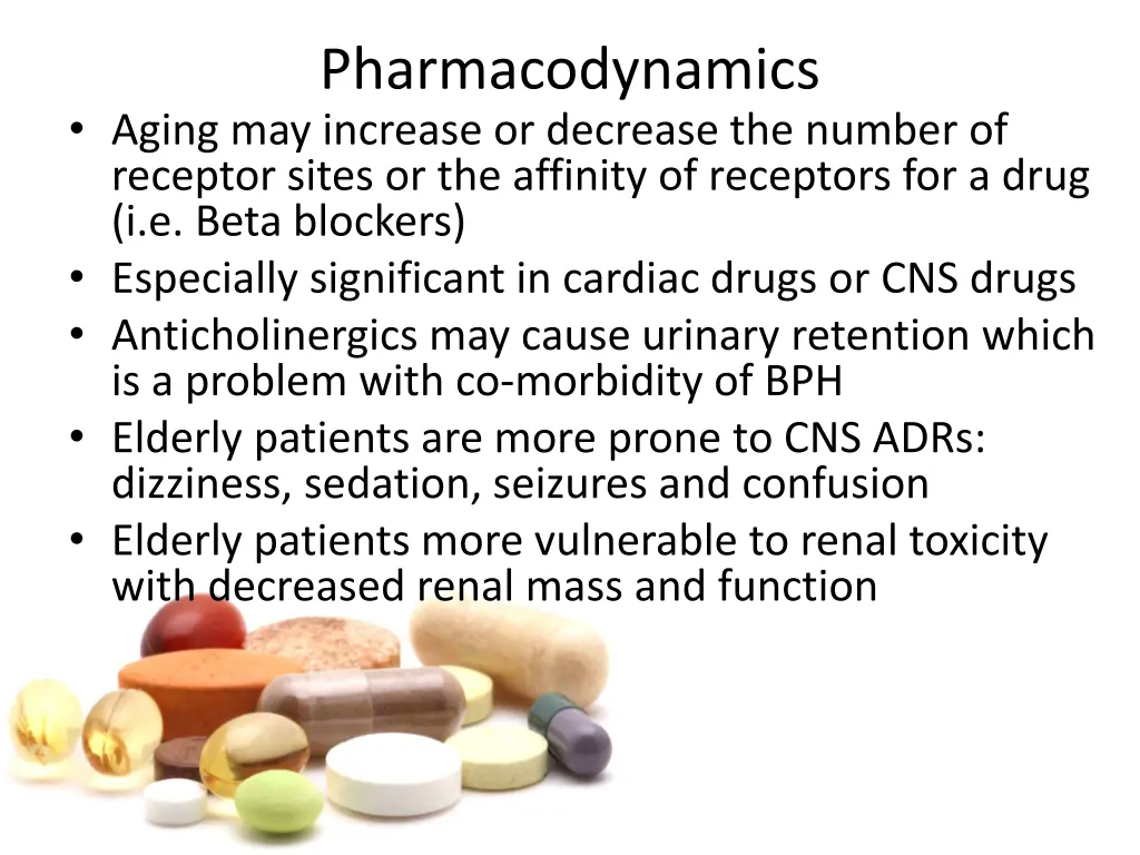 pharmacodynamics