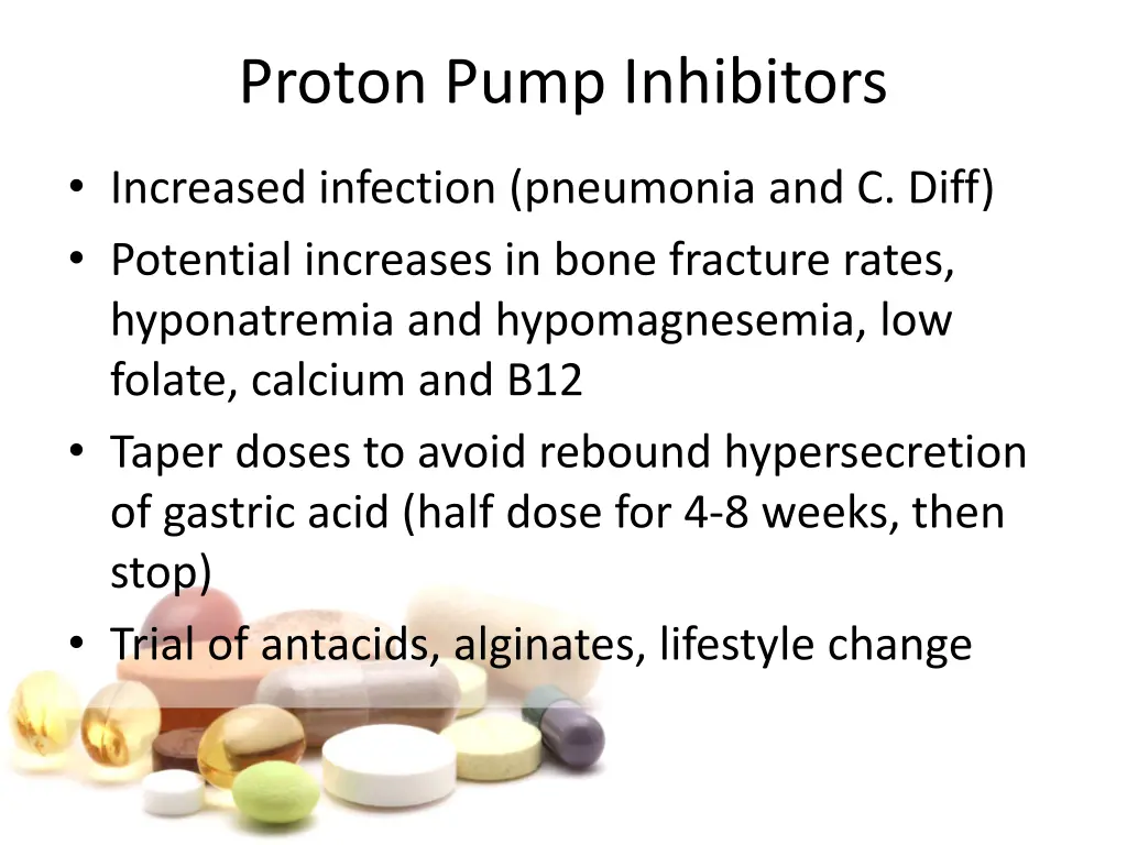 proton pump inhibitors