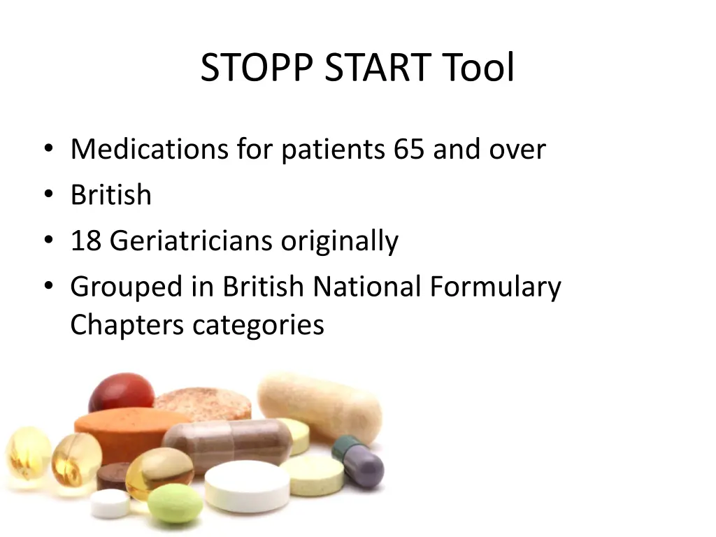 stopp start tool