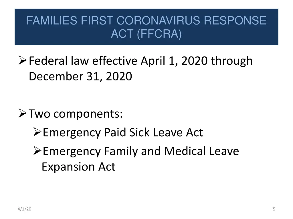 families first coronavirus response act ffcra 1