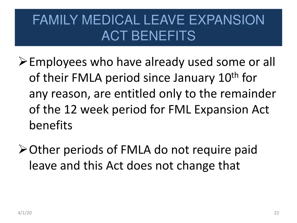 family medical leave expansion act benefits 2