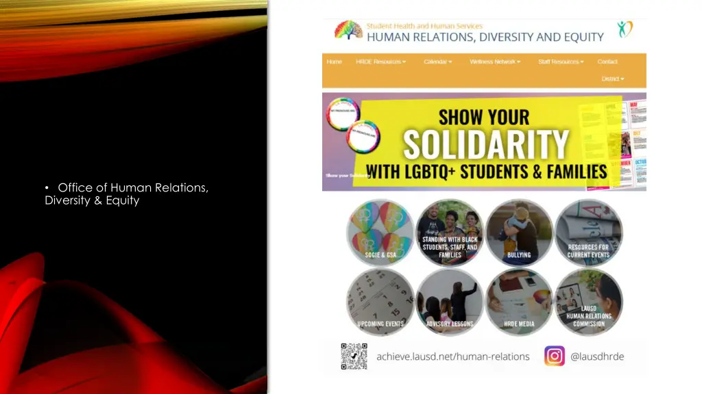 office of human relations diversity equity