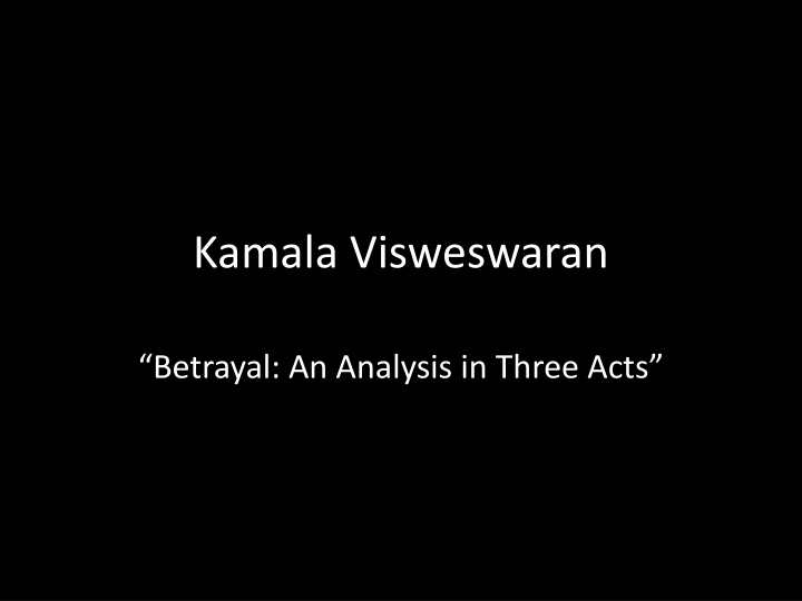 kamala visweswaran