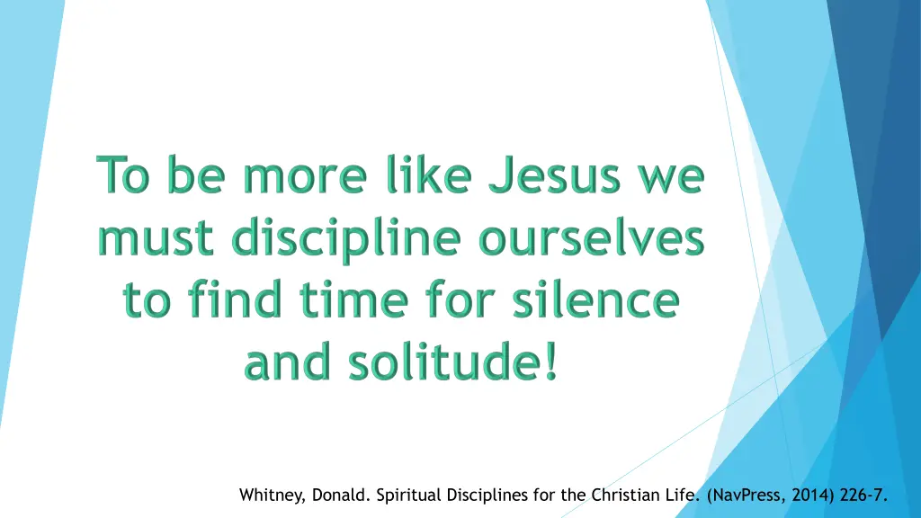 whitney donald spiritual disciplines