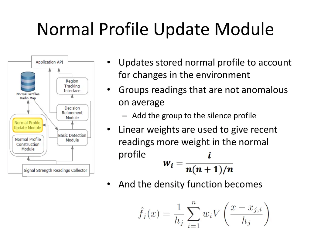 normal profile update module 1