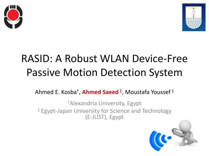 rasid a robust wlan device free passive motion