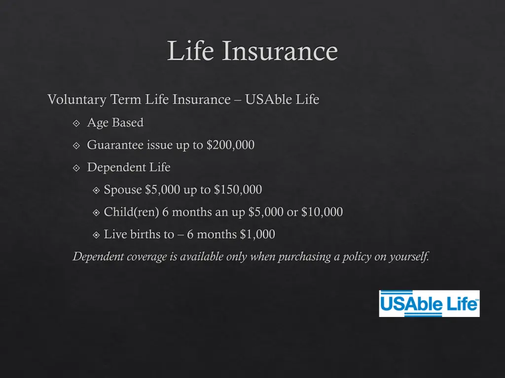 life insurance