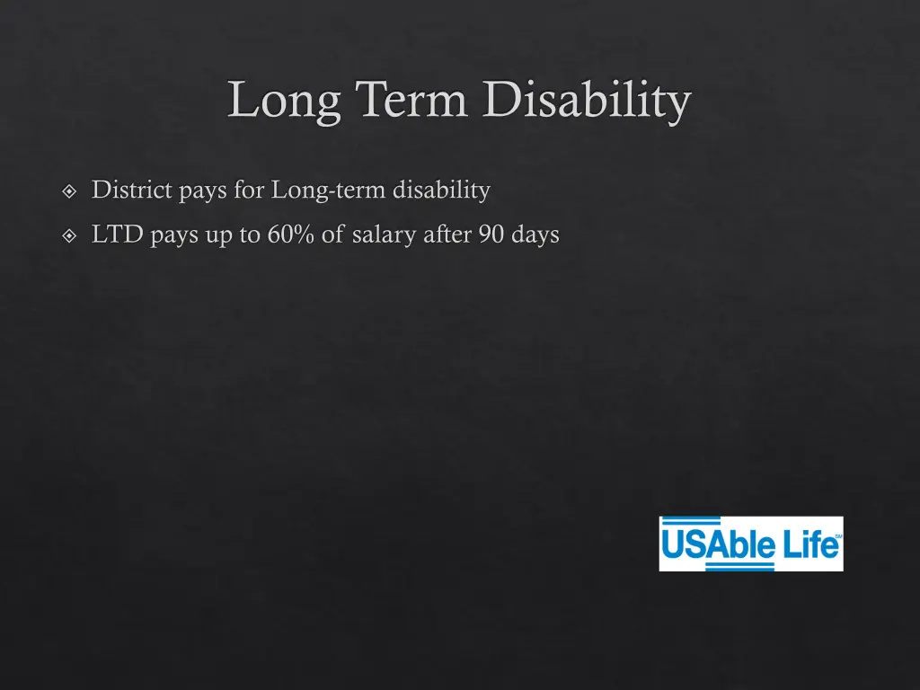 long term disability