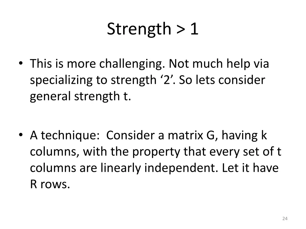 strength 1