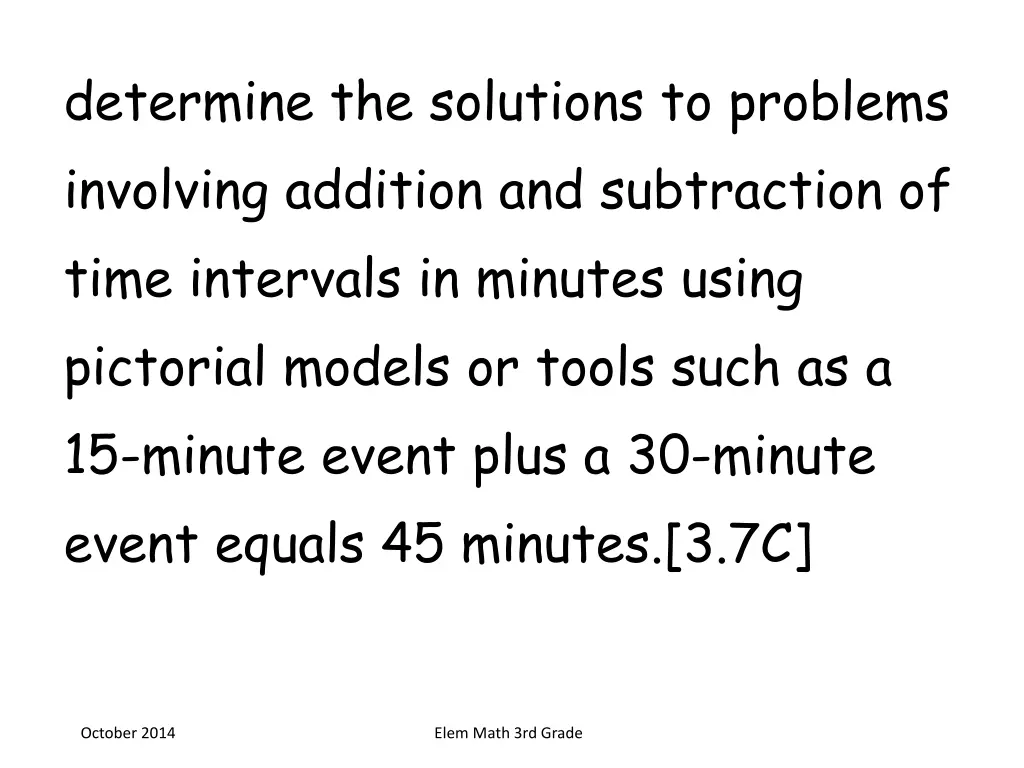 determine the solutions to problems involving