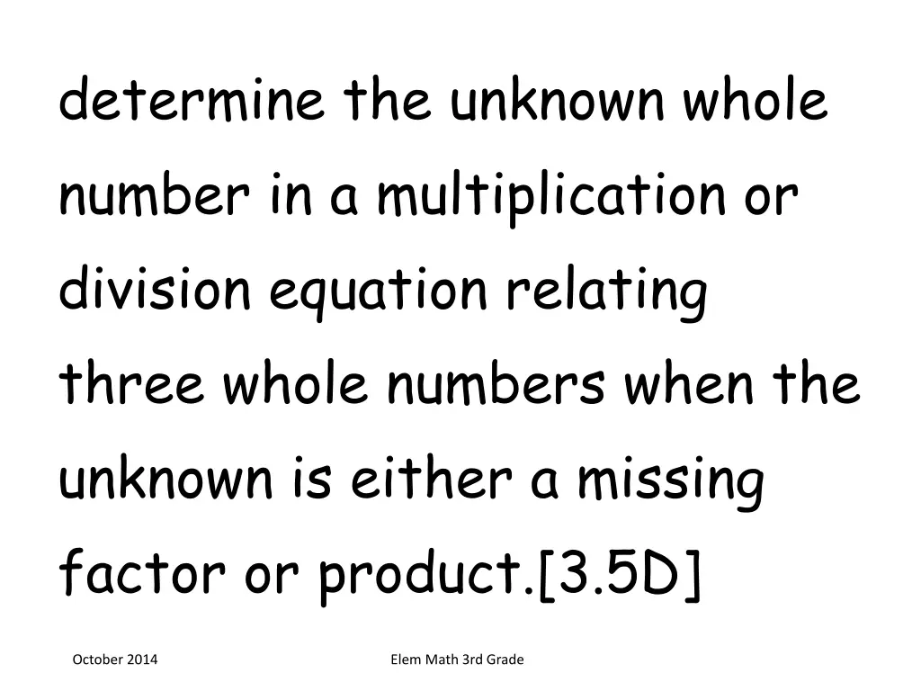 determine the unknown whole number