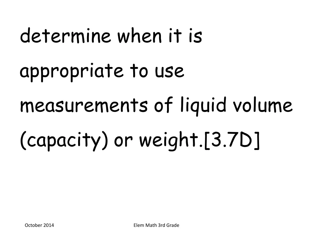 determine when it is appropriate