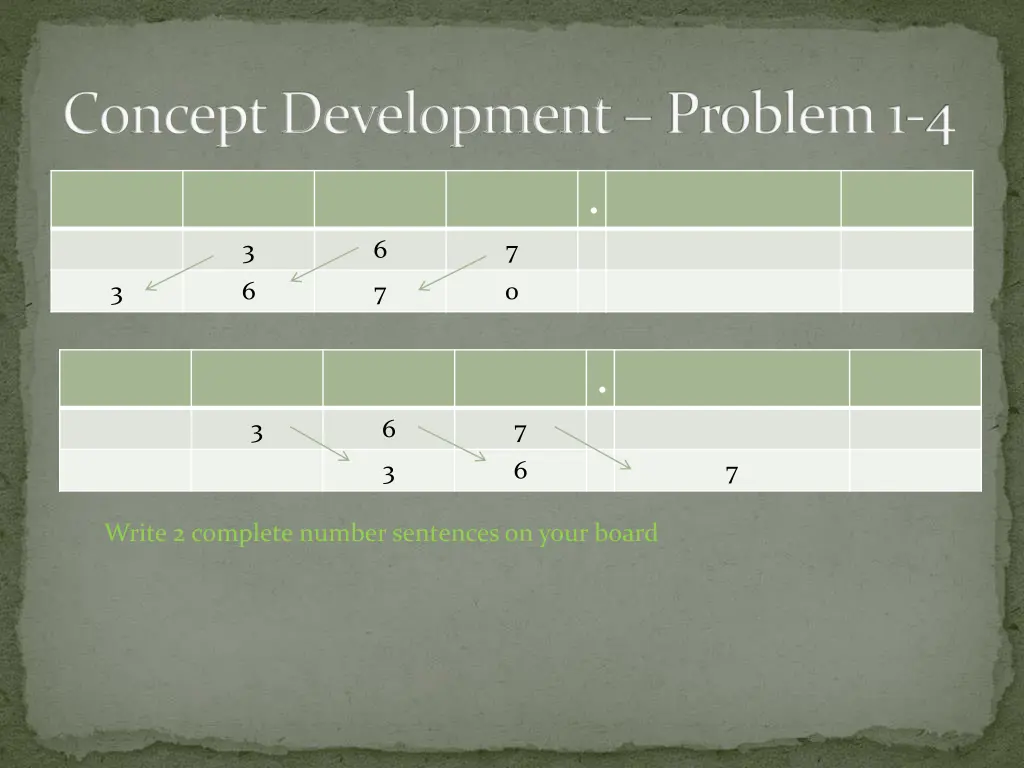 concept development problem 1 4