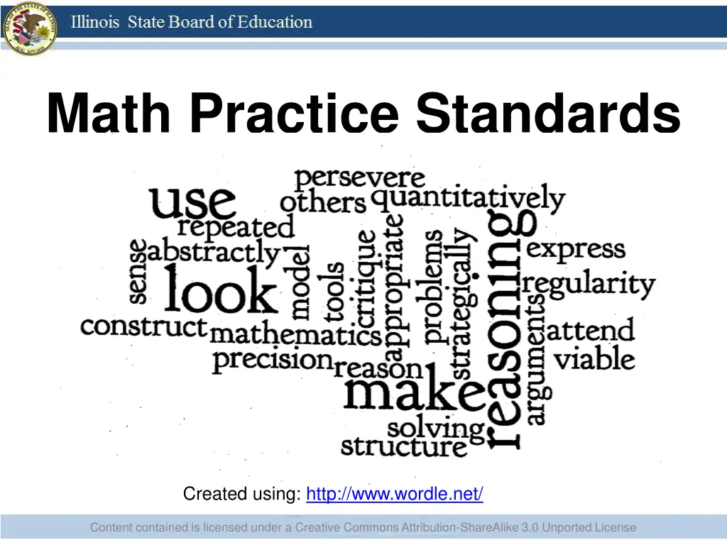 math practice standards