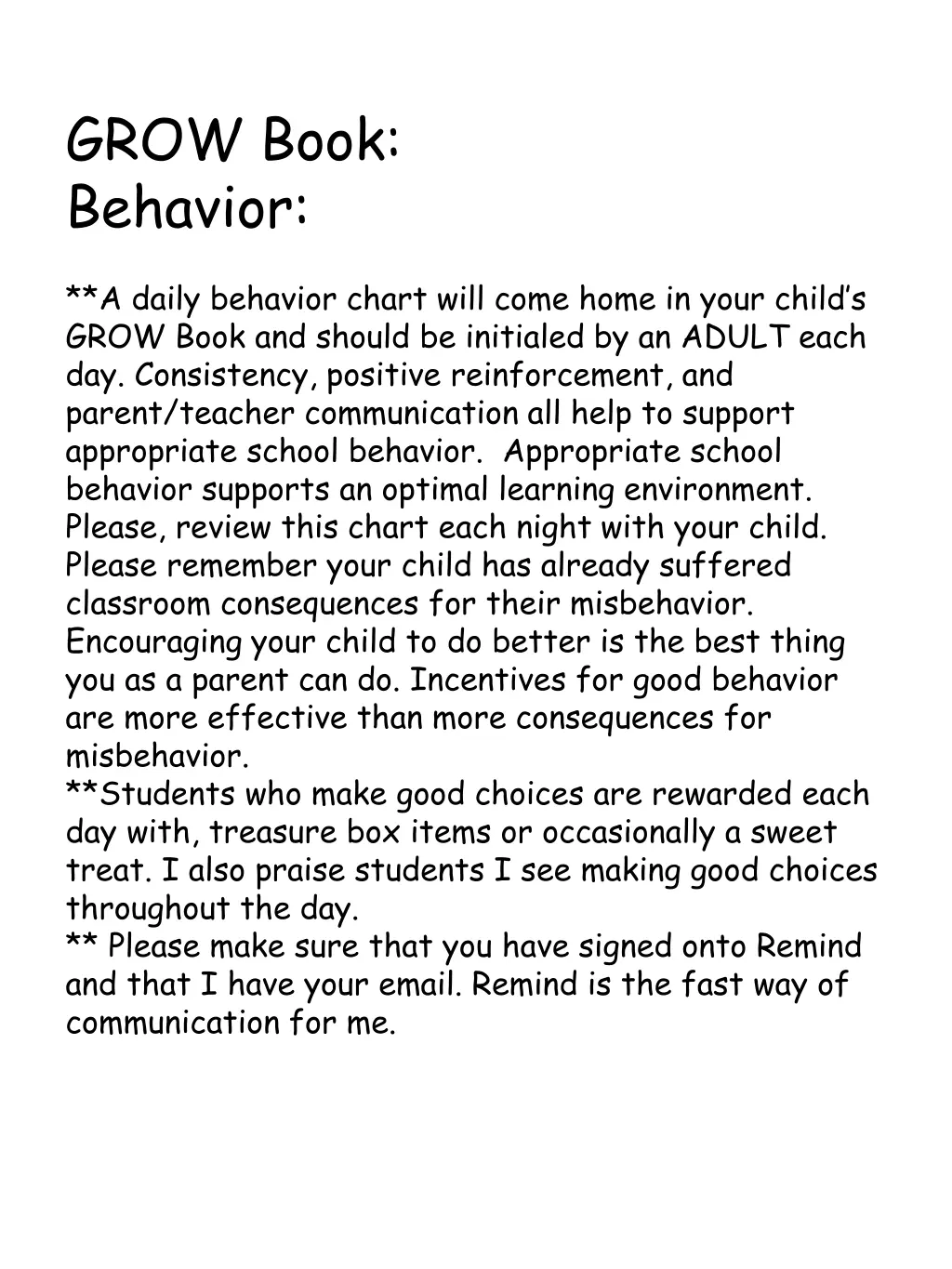 grow book behavior