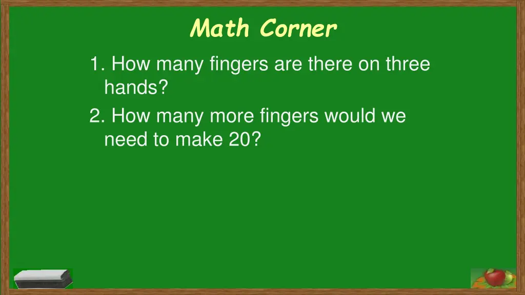 math corner 2