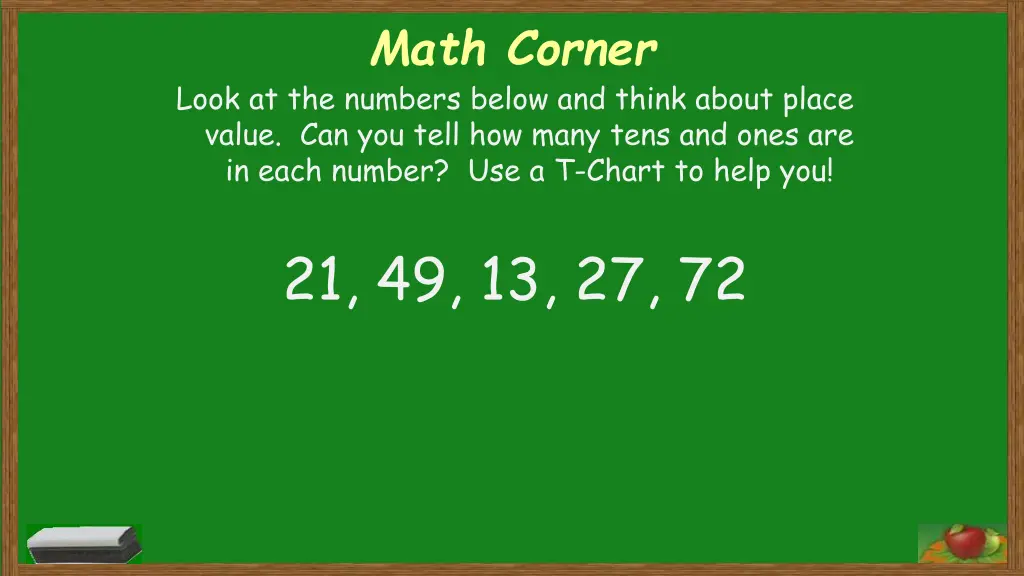 math corner 3