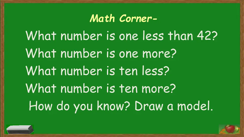 math corner 5