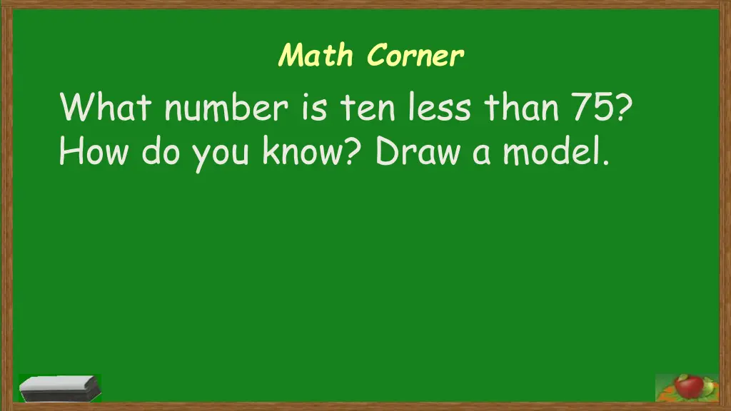 math corner