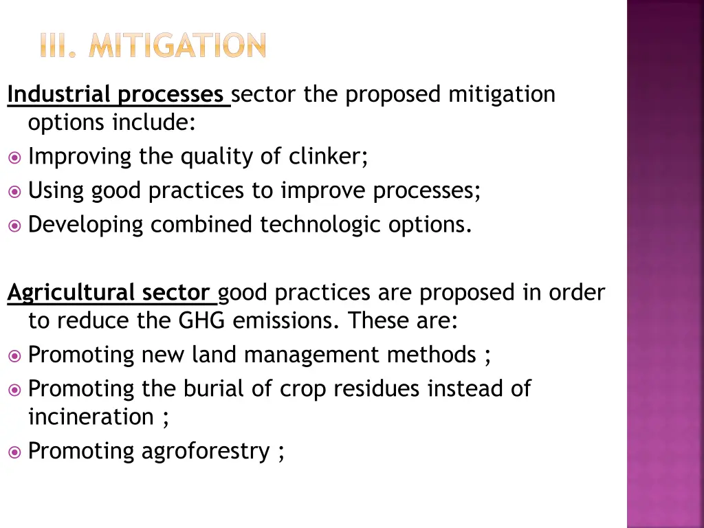 iii mitigation 4