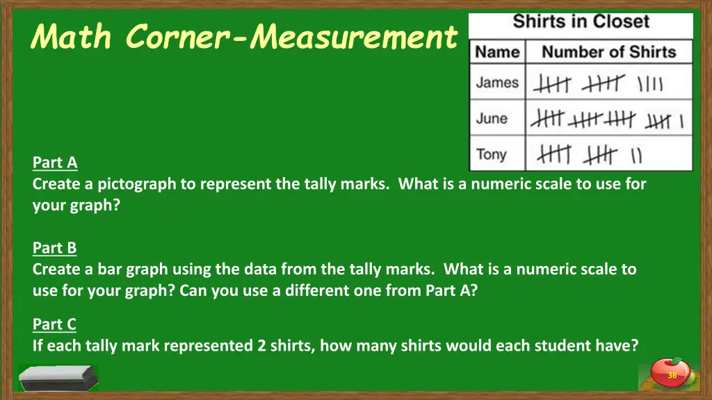 math corner measurement 4