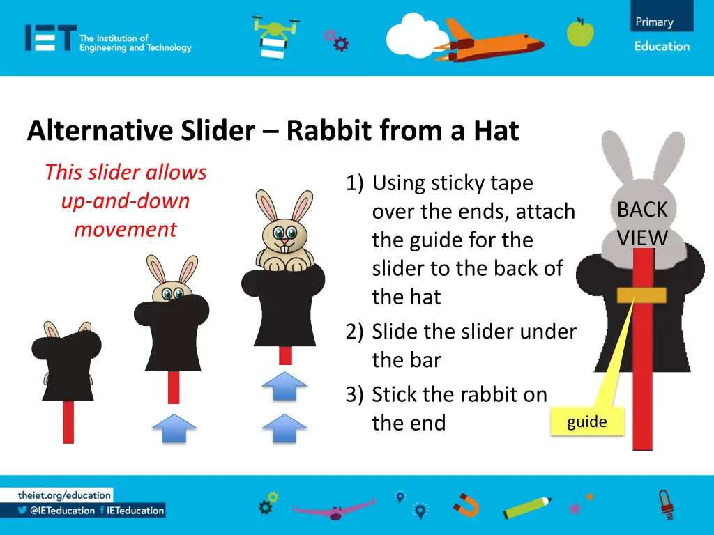 alternative slider rabbit from a hat