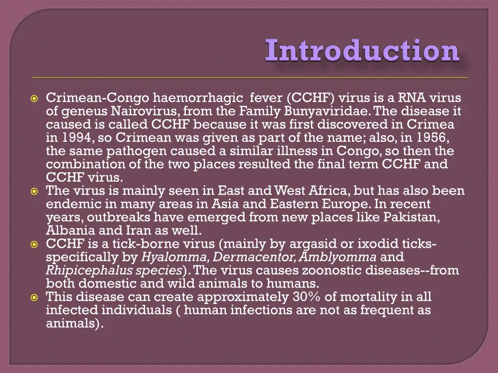 crimean congo haemorrhagic fever cchf virus