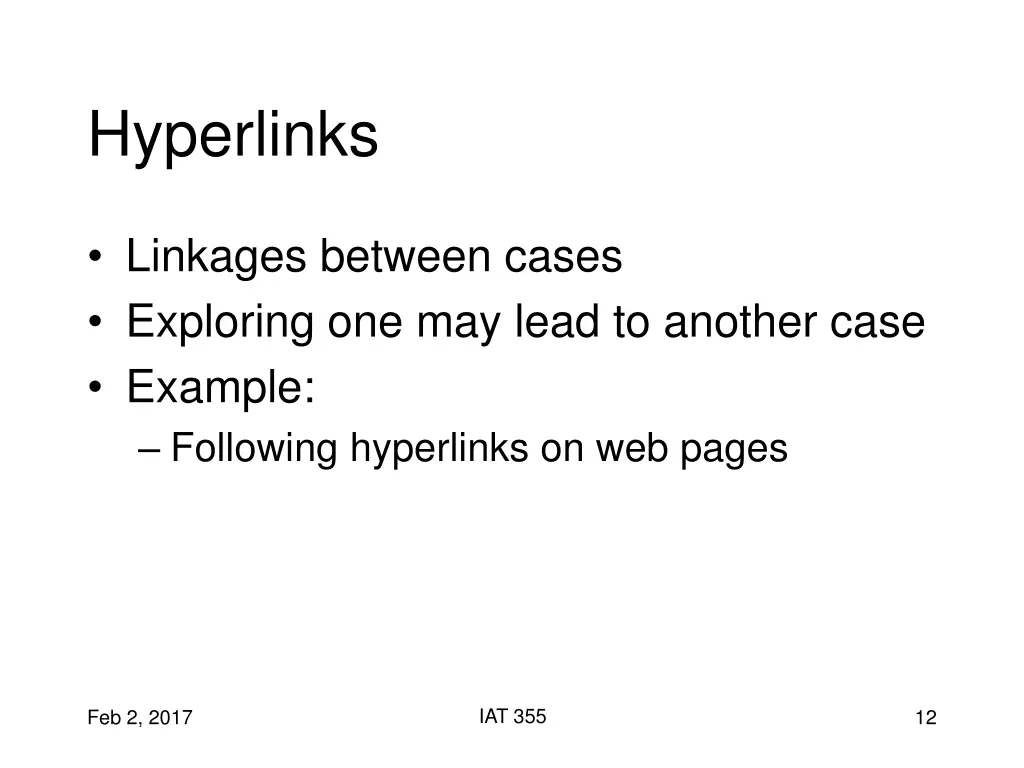 hyperlinks