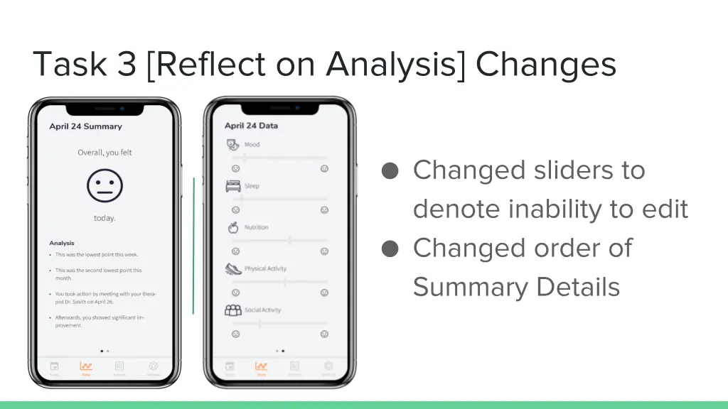 task 3 reflect on analysis changes 1