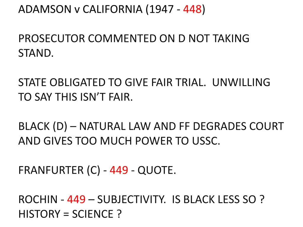 adamson v california 1947 448