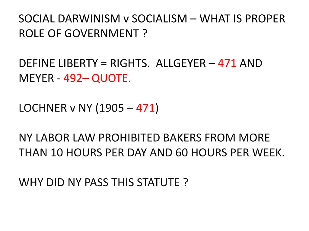 social darwinism v socialism what is proper role