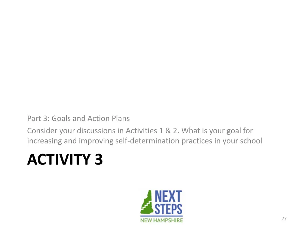 part 3 goals and action plans consider your