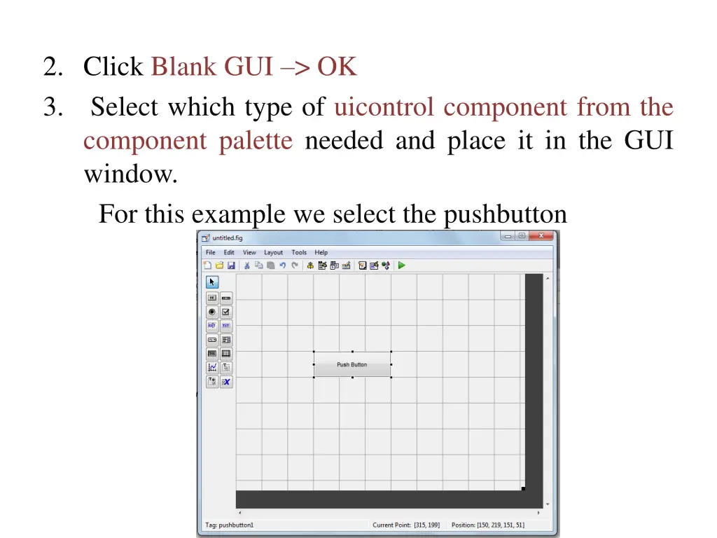 2 click blank gui ok 3 select which type