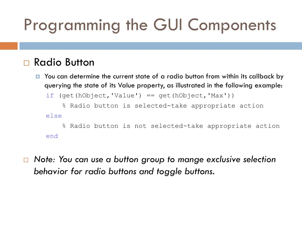 programming the gui components 2