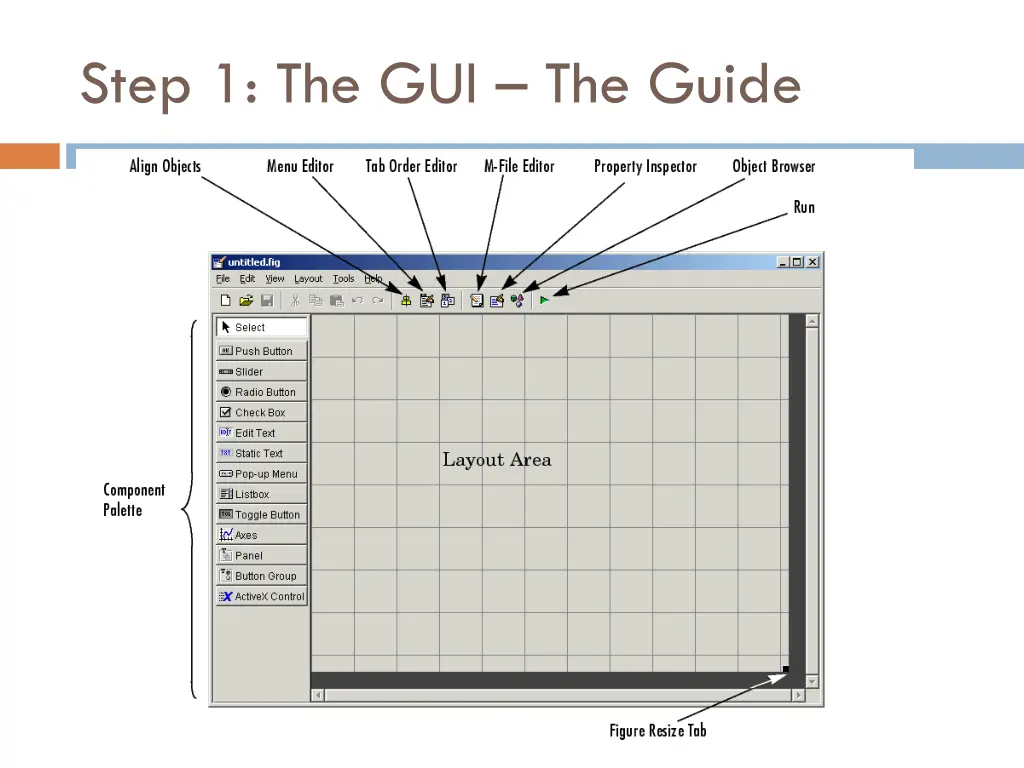 step 1 the gui the guide 2