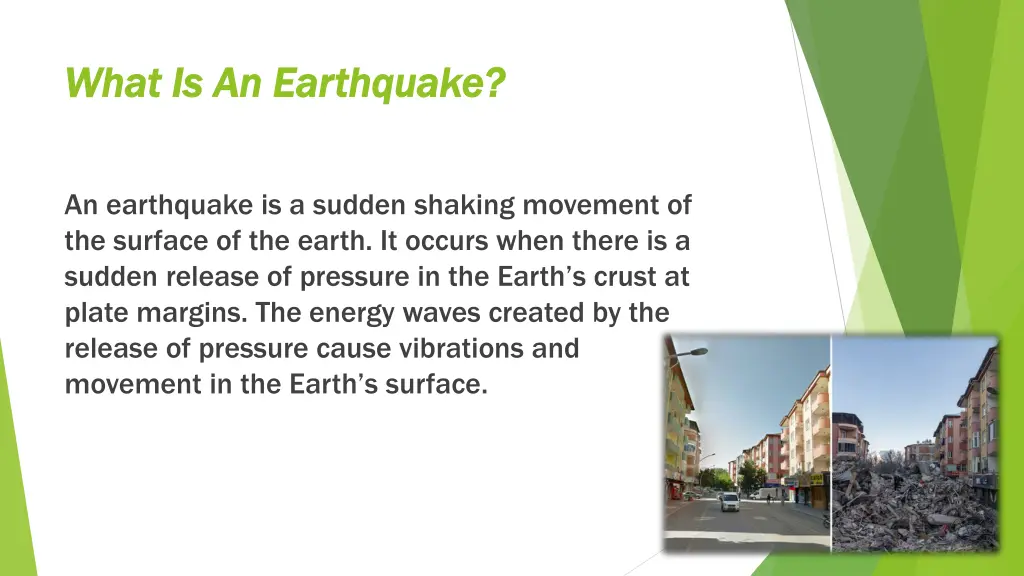 what is an earthquake what is an earthquake