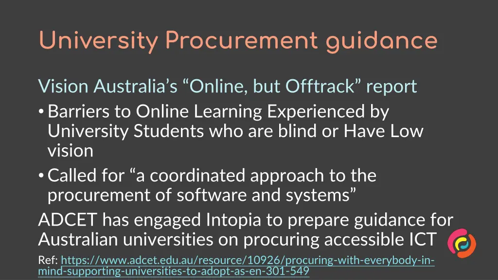 university procurement guidance