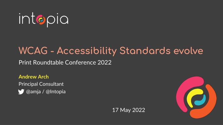 wcag accessibility standards evolve print