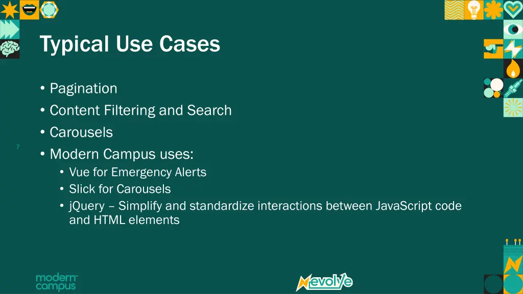 typical use cases