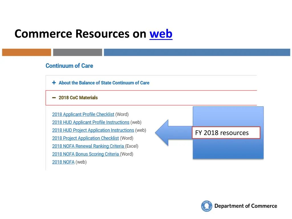 commerce resources on web