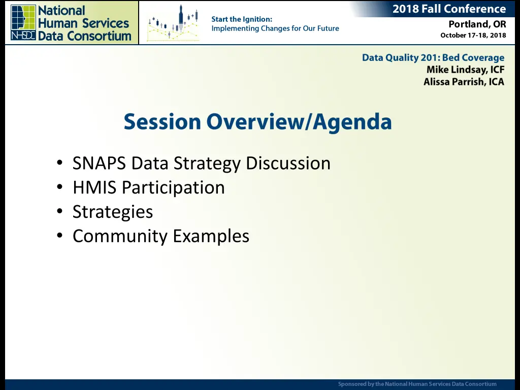 snaps data strategy discussion hmis participation