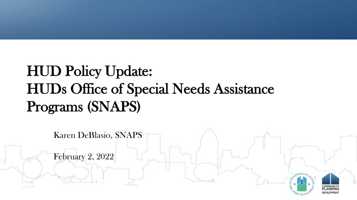 hud policy update hud policy update huds office